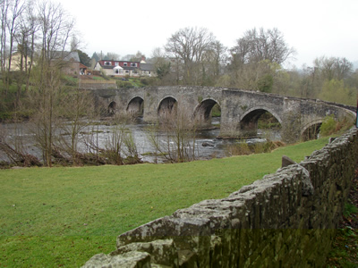 River Usk Glan-yr-Afon Bridge